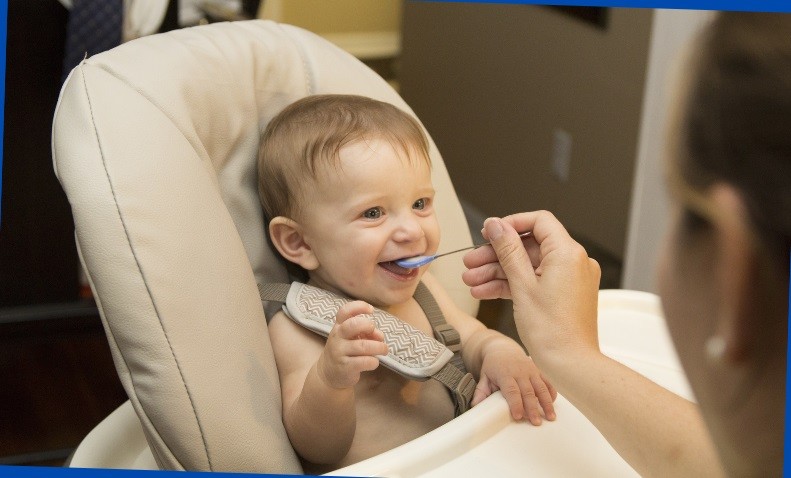 1 year baby food chart india