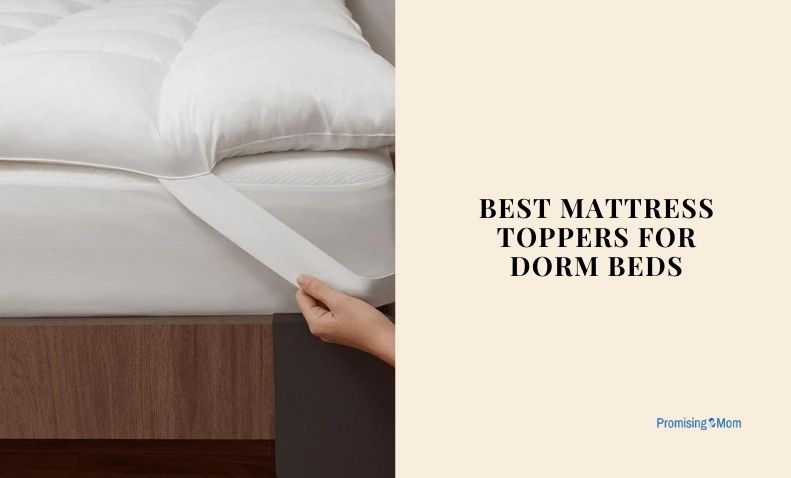 best mattress toppers for dorm beds